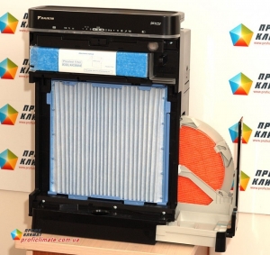  Очиститель воздуха Daikin MCK75J Ururu c увлажнением и ионизацией